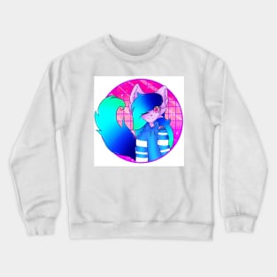 Furry girl Crewneck Sweatshirt